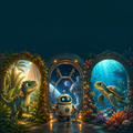 Pack de 3 aventuras imprimibles | Dinosaurios, espacio y océano
